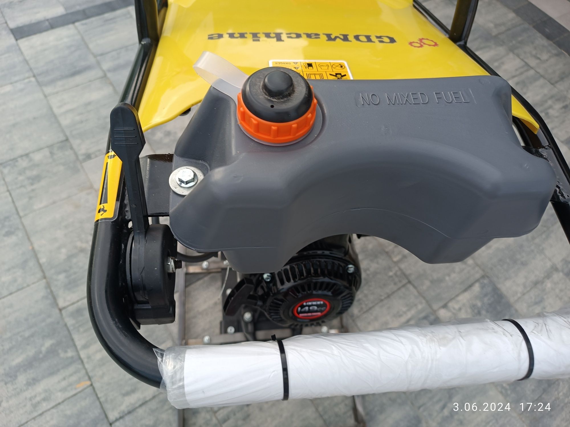 Wynajem Skoczek 75 kg zagęszczarka ubijak GDMachine wibrator 2024r