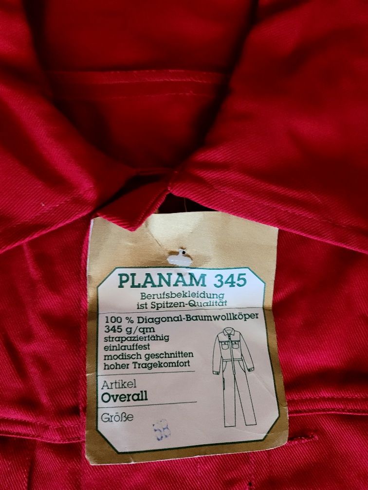 Комбінезон робочий Planam BW 345, Франція, 58, 2XL