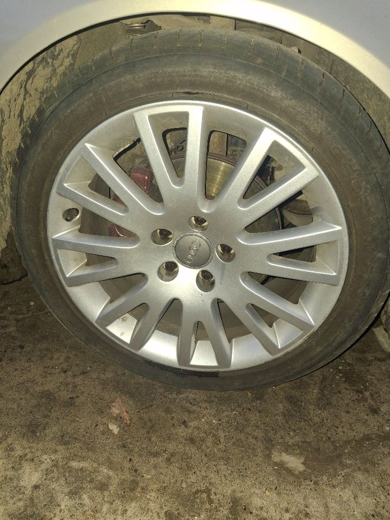Alufelgi audi 5x112 r17 8j