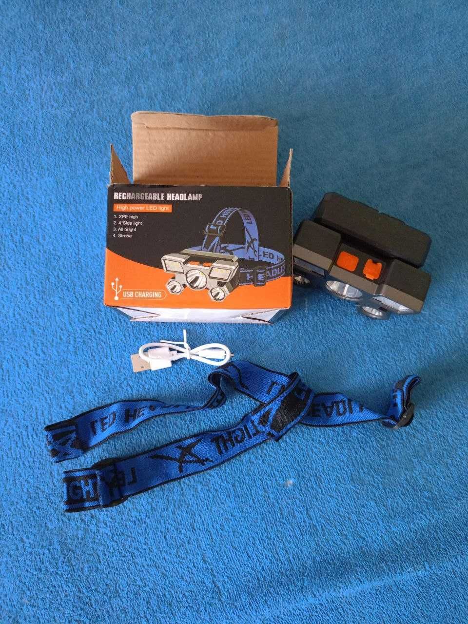 Latarka czołowa 9x LED