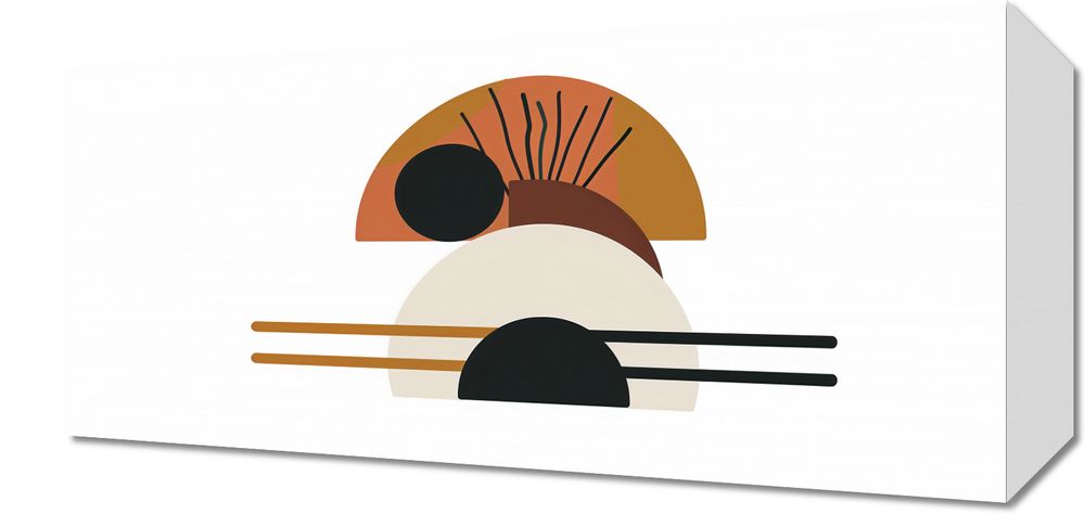Obraz 40x20cm Słońce i Cień
