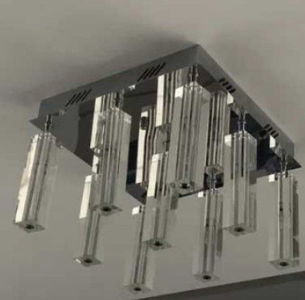 Plafon sople Italux kryształy szklane lampa