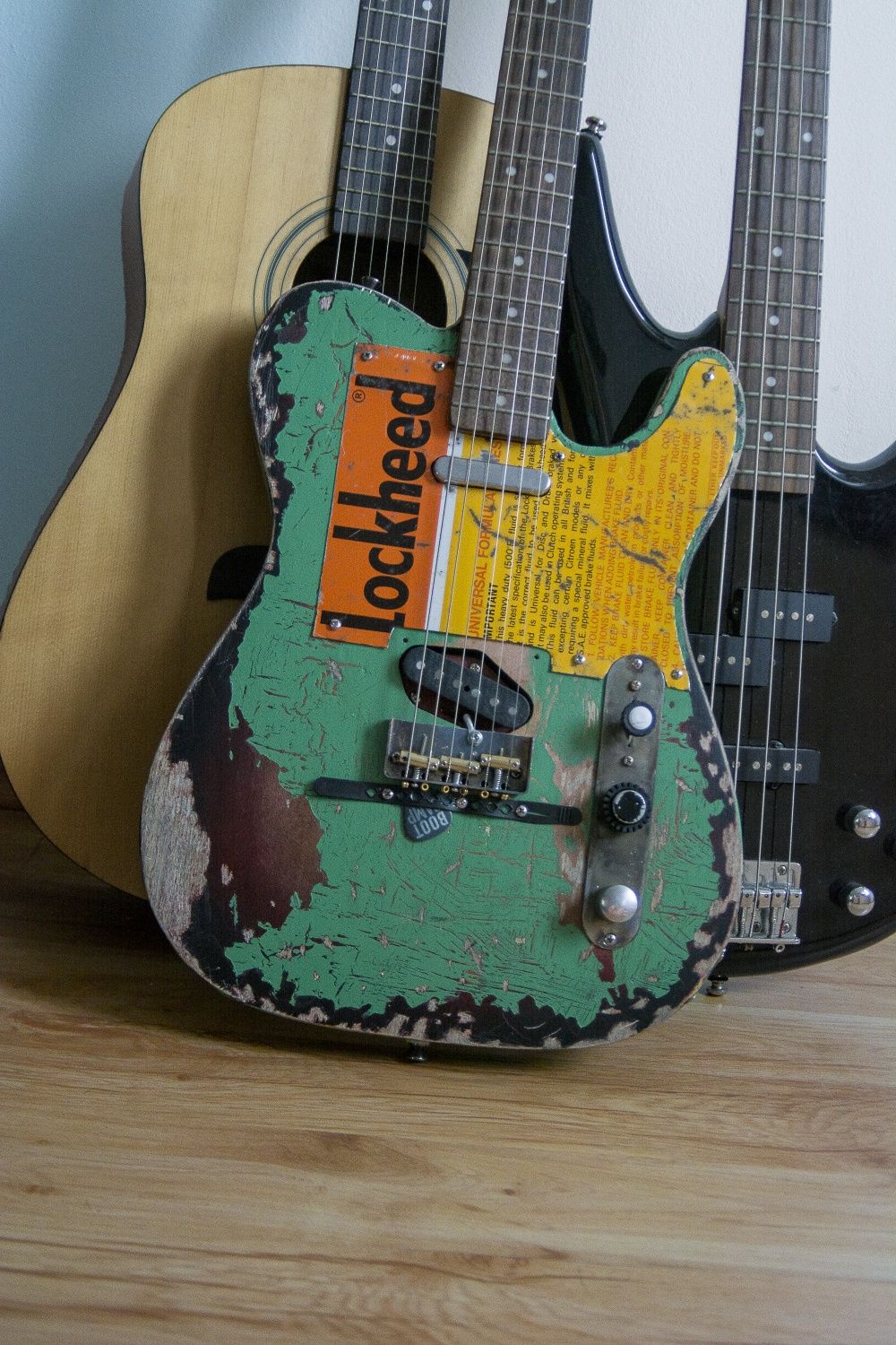 Fender telecaster custom relic Bare knuckle pickups