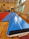 Airtrack 15 x 2 x 0,3m z zaworami i rzepami