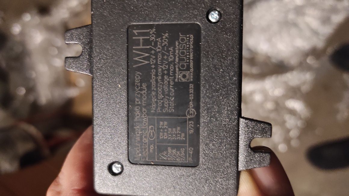 Hak Westfalia wypinany z wiązką elektr do Opel Zafira 2011-19