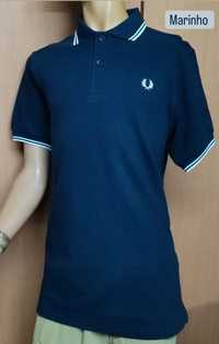 Pólo Fred Perry marinho