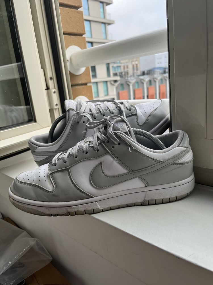 Nike dunk low grey fog