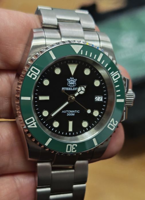 Relógio automático Steeldive sd1953
