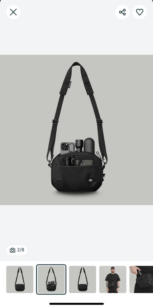 Нова! Сумка Riot Division Civil Middle Crossbody gen.1 riotdivision