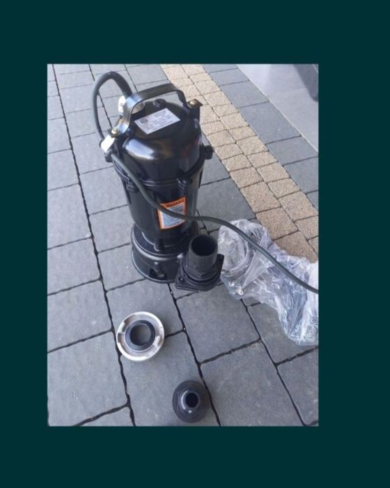 Pompa do szamba piwnic  wykopu wody brudnej 3750w