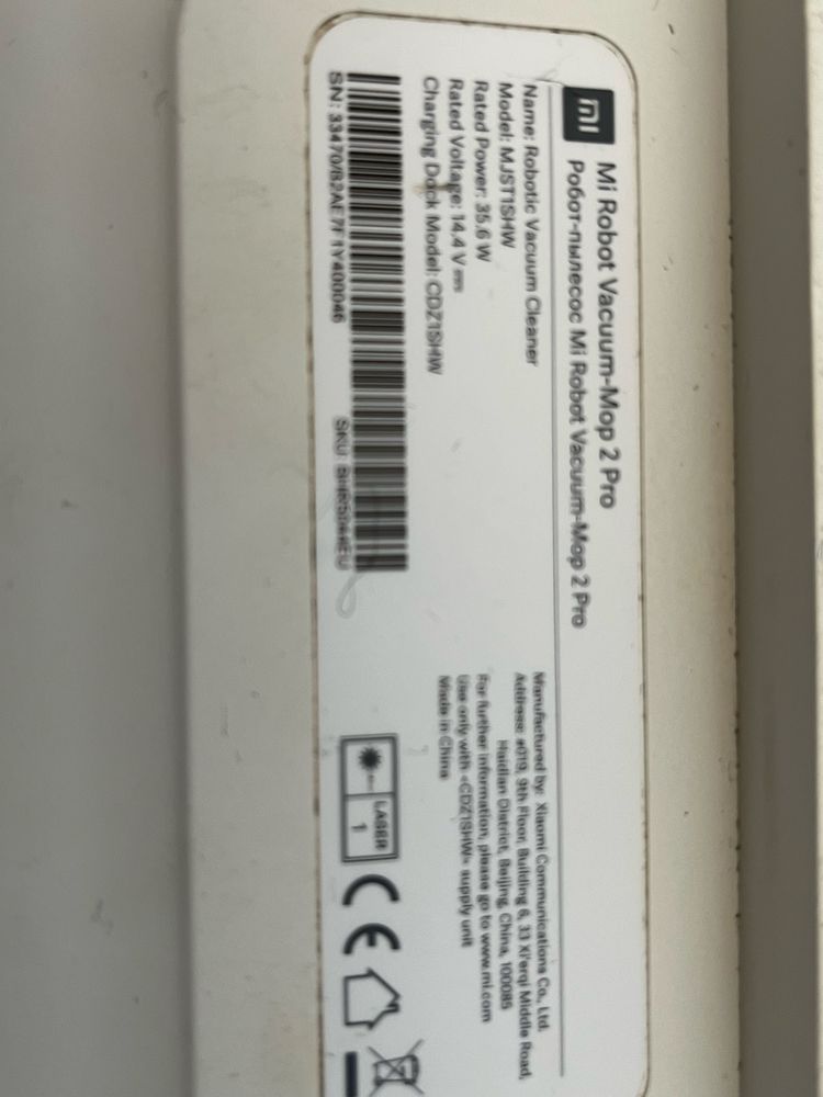 Aspirador robot  xiaomi vacum  mop 2 pro