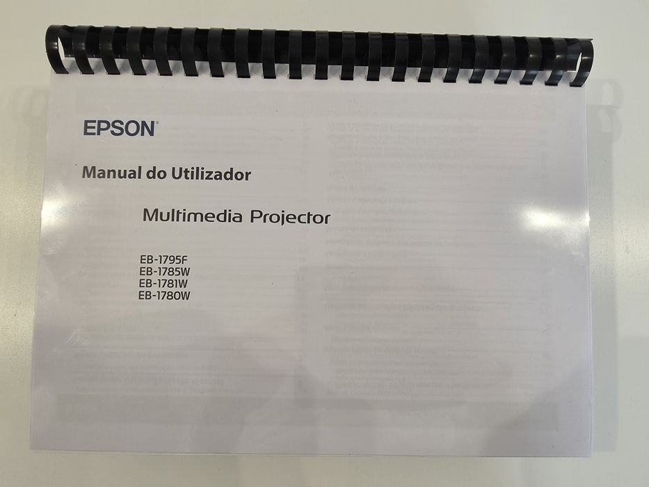 Projector Multimédia EPSON EB-1780W