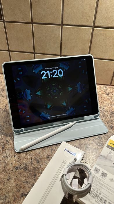 Tablet iPad Apple Retina 10” + NOWY RYSIK - Touch ID - PROCREATE
