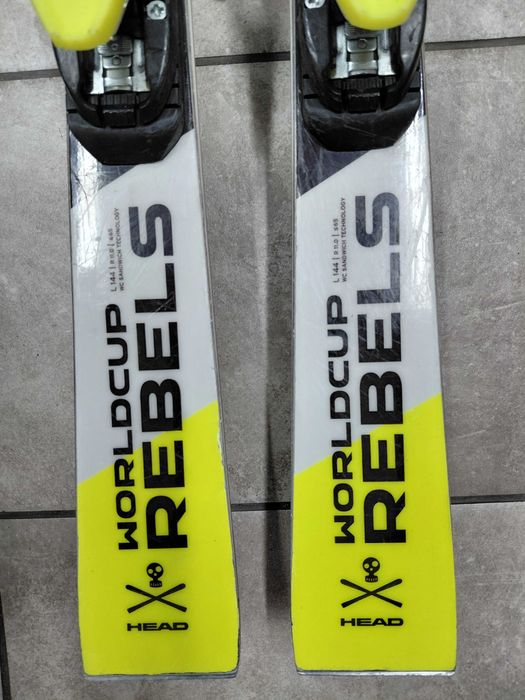 Narty Head WC Rebels I.SL  RD Team używane 144 cm