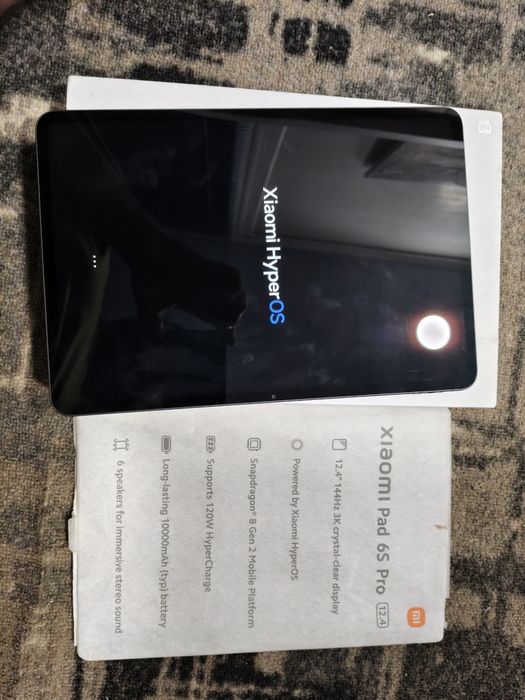 Xiaomi pad 6s pro 12.4.   8/256