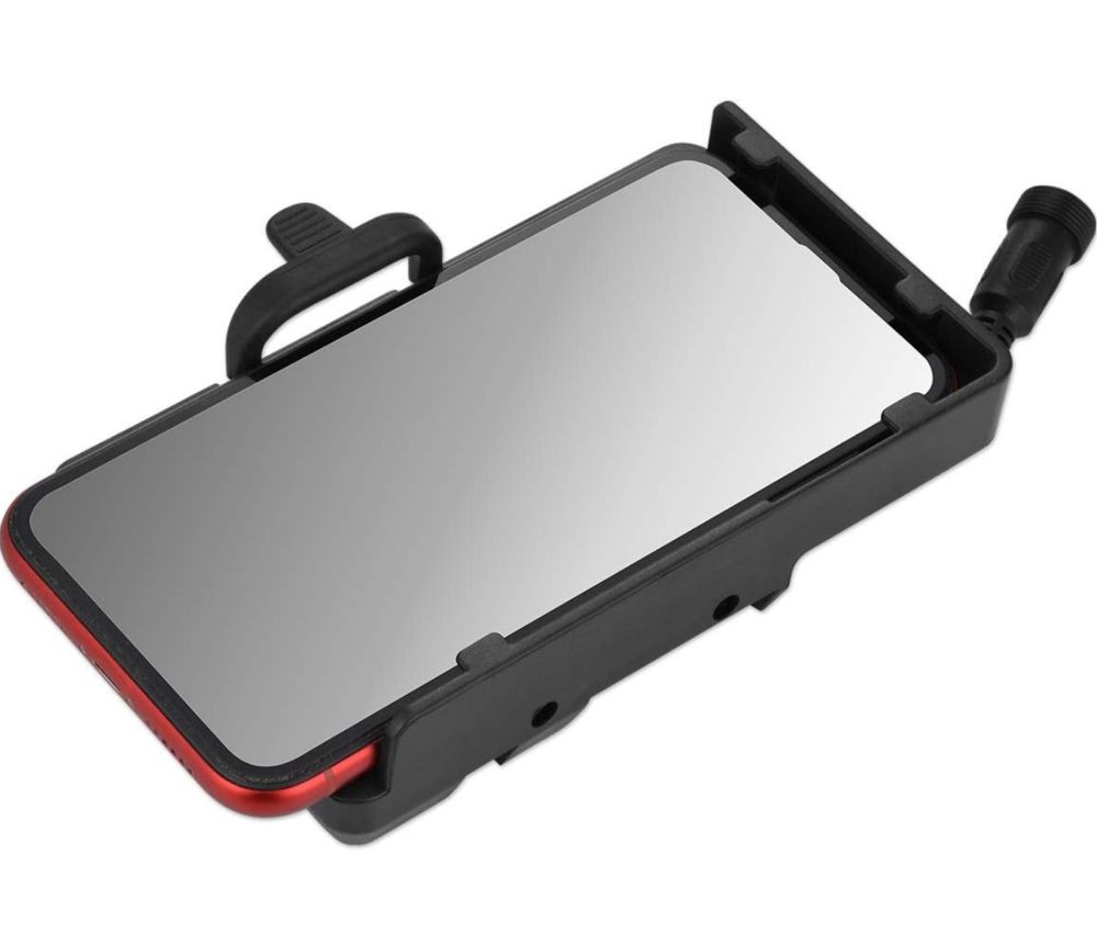 Motocyklowy uchwyt na telefon komórkowy z ładowarką USB
