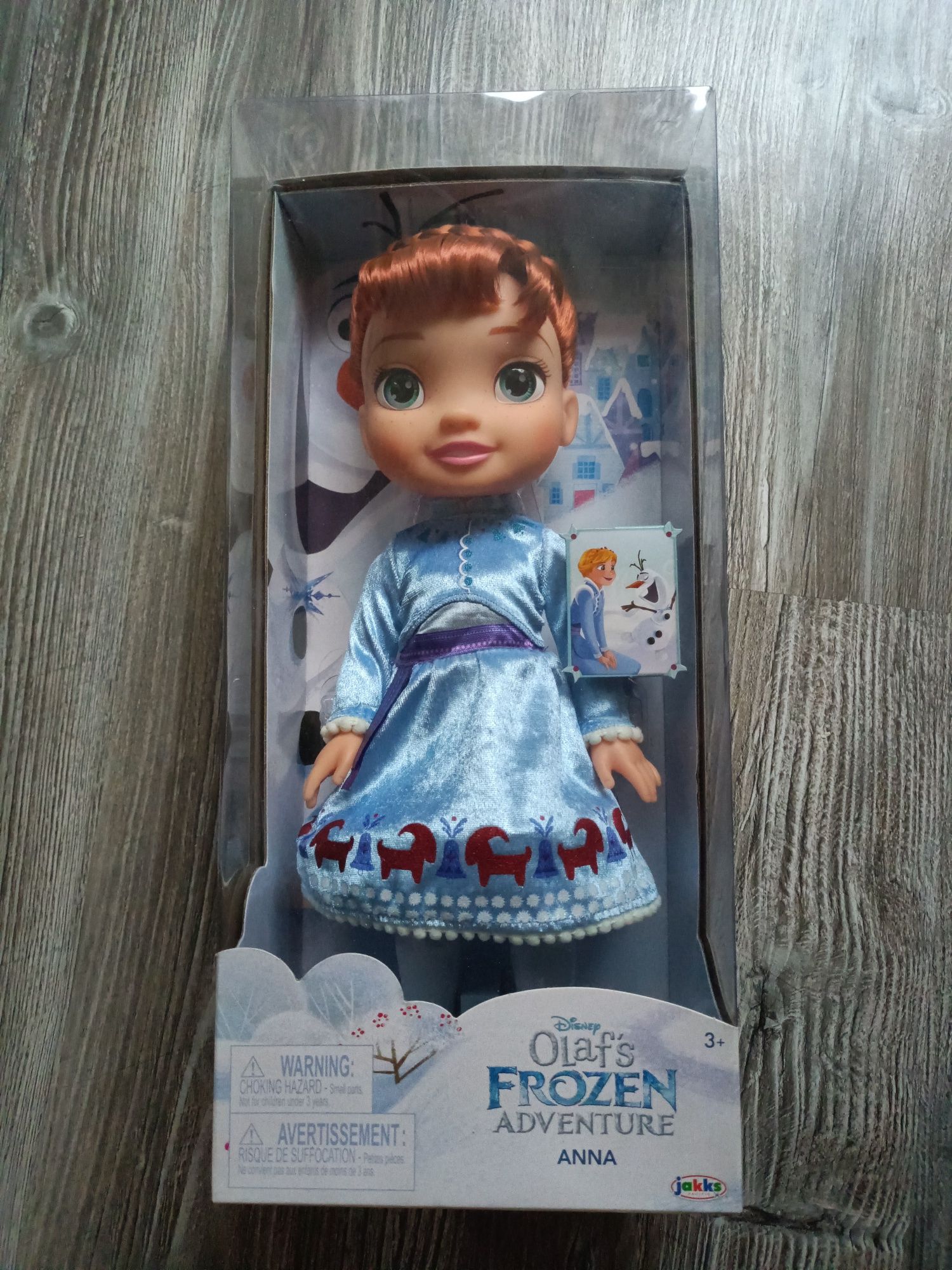 Disney frozen lalka Anna Kriana Lodu 55083 Olaf