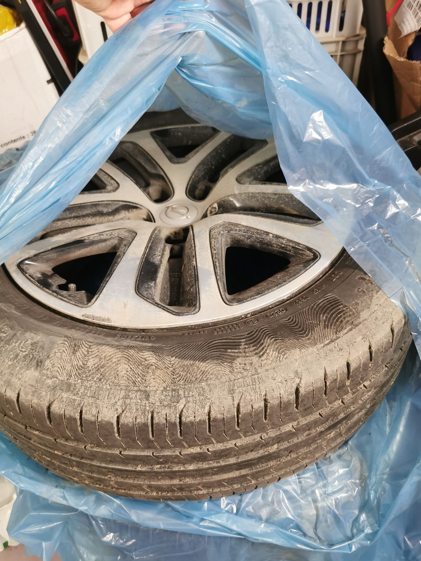Koła Opel Insignia B 5x115 opony R17 215/55 2020r Alufelgi felgi TPMS