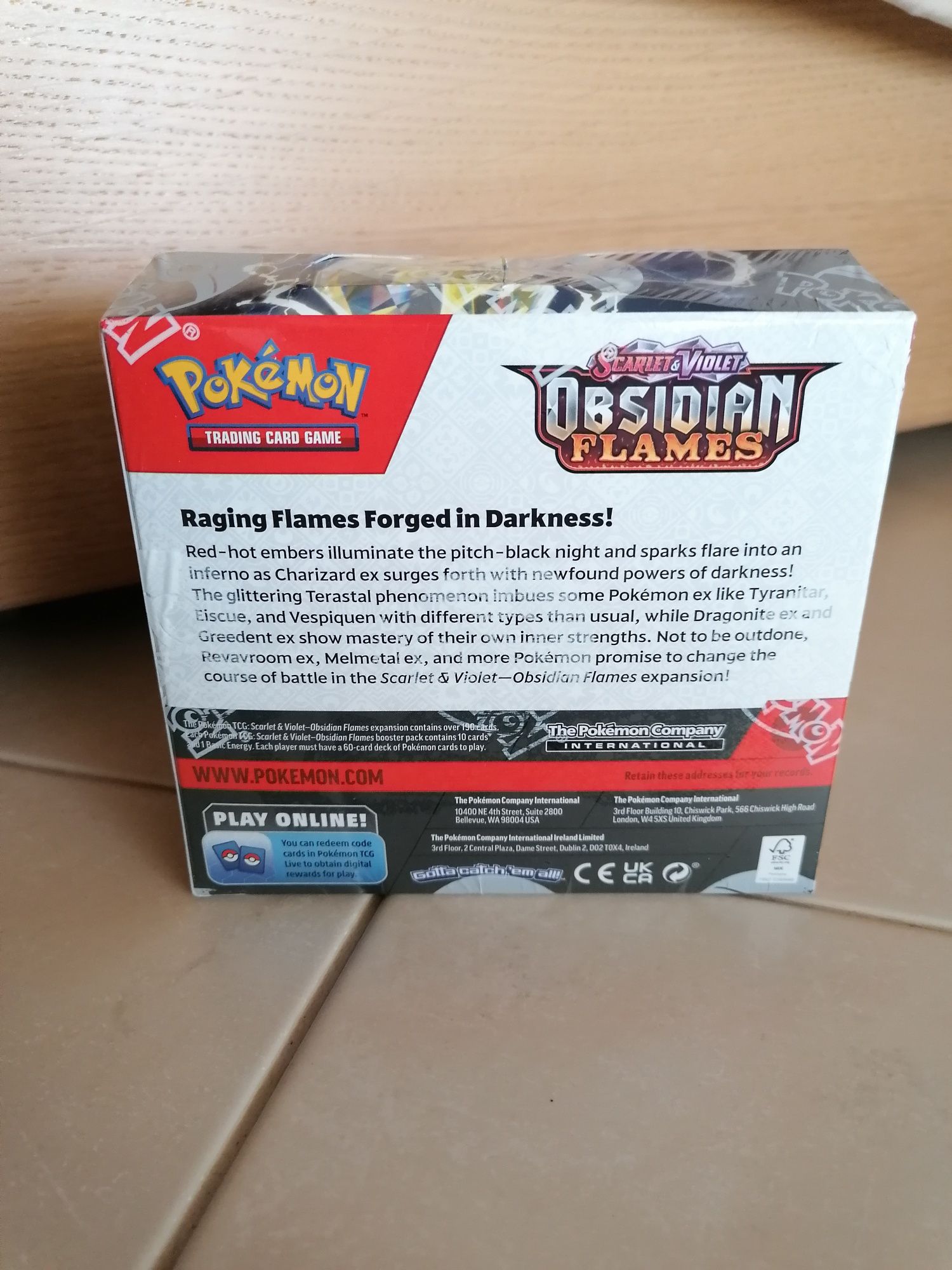 Pokémon Booster Box - Obsidian Flames