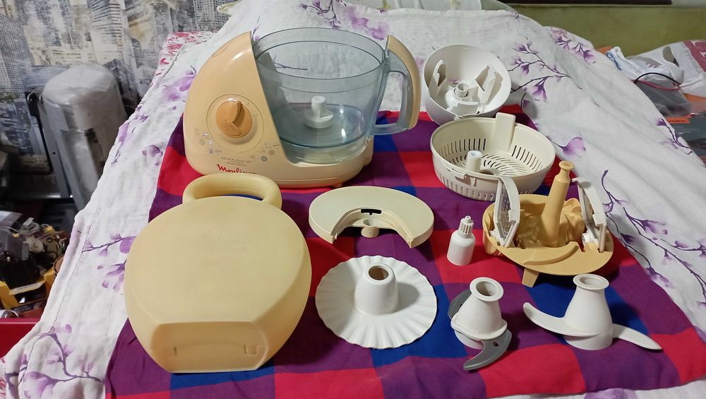 Запчасти на кухонный комбайн Moulinex ovatio2 duo press