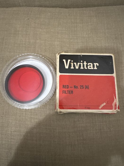 Filtro vermelho / Red filter Vivitar 67mm