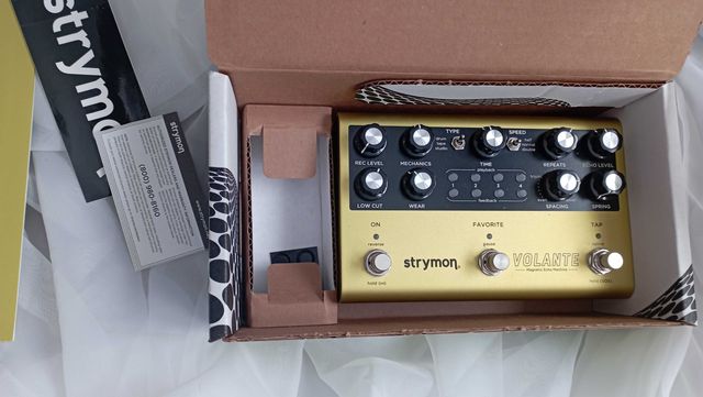 Strymon Volante Magnetic Echo Machine + MultiSwitch-footswitch