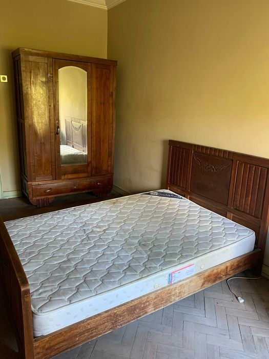 Cama de casal madeira maciça