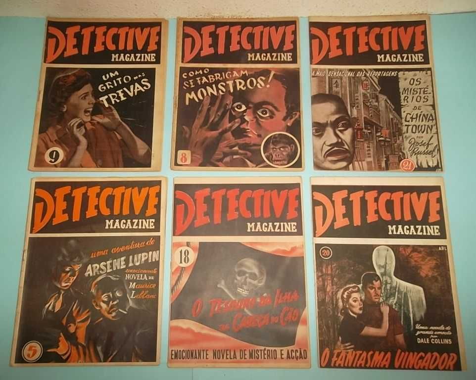 DETECTIVE MAGAZINE - 1945 - Lote 25 Revistas