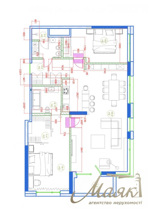 Продажа 3-х комнатной НОВОЙ квартирв в ЖК Тетрис Холл Печерск