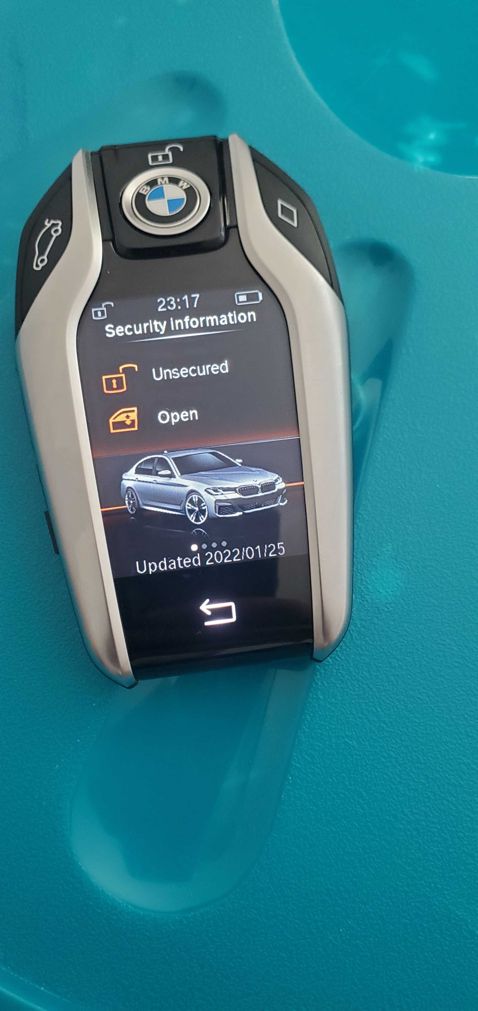 BMW Seria G,F kluczyk pilot display key