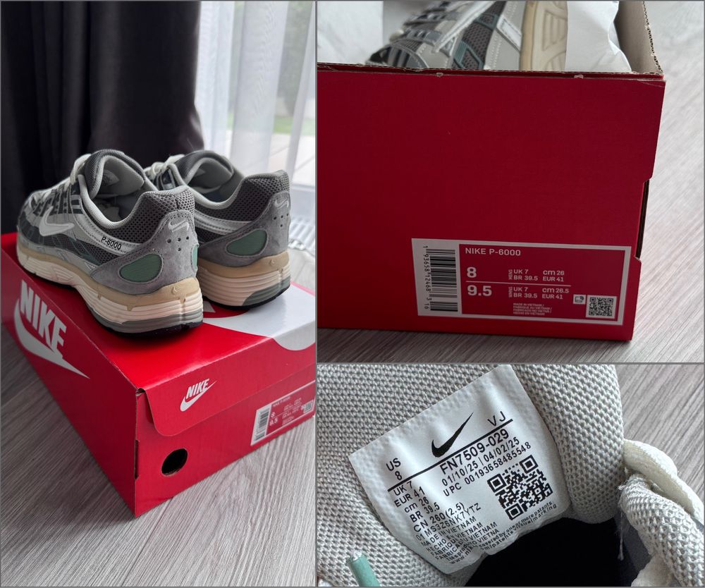 Оригинальные Nike P-6000 Flat Pewter Light Iron Ore (IN BOX)