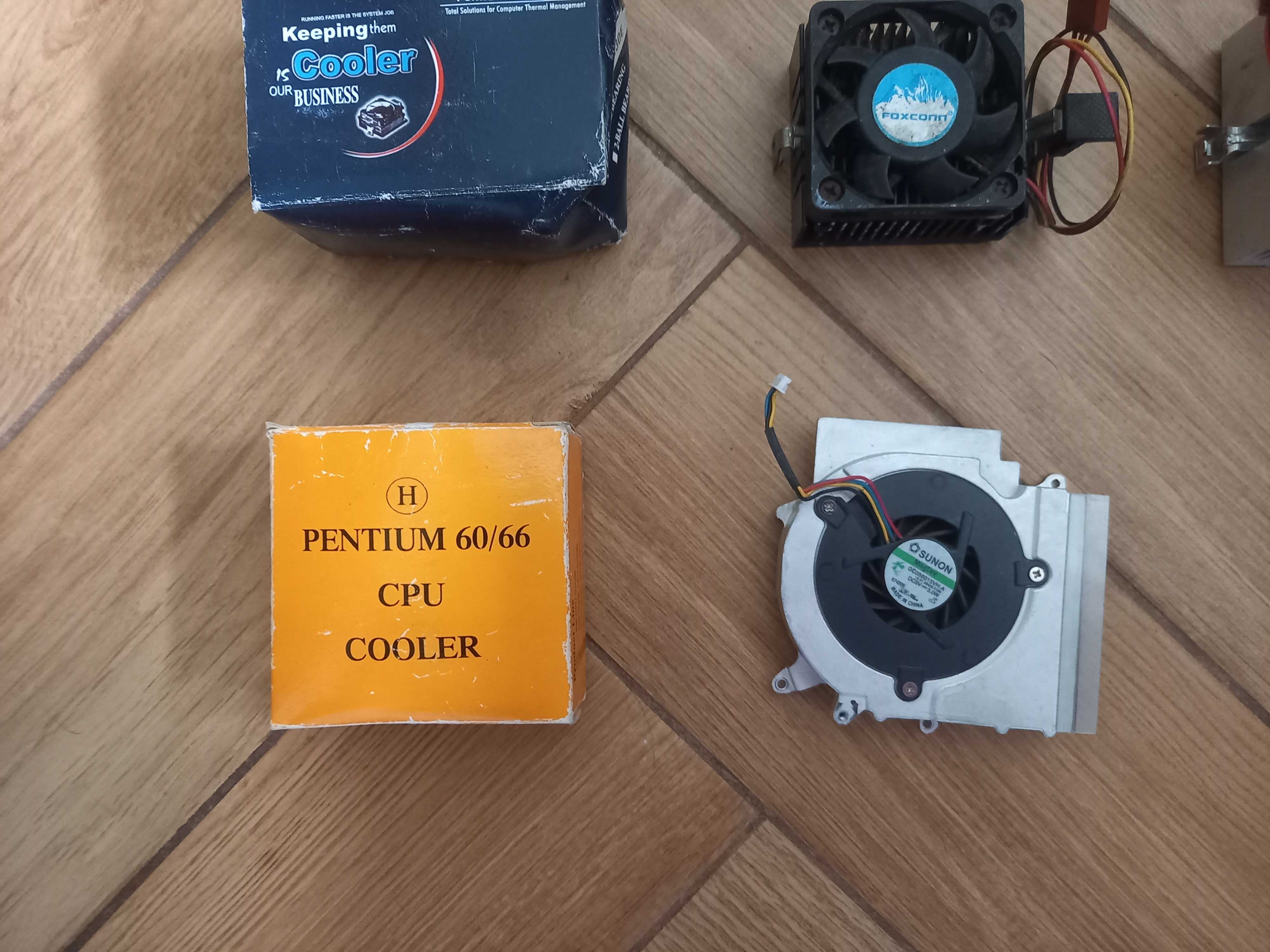 Radiator z wentylatorem do starszego procesora Pentium lub AMD