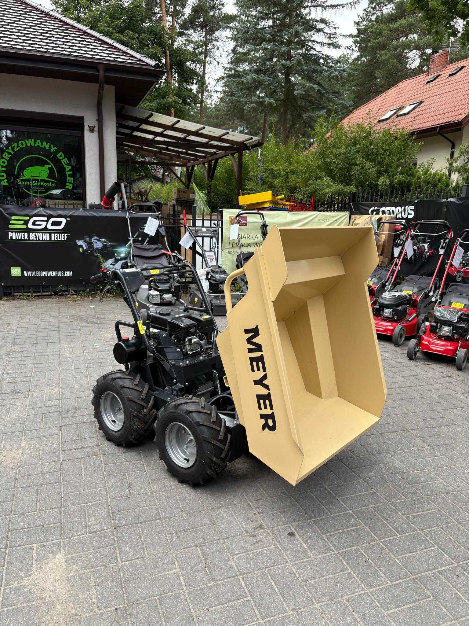 Wozidło MEYER T500L – napęd 4x4, 6,5 KM, 500 kg ładunku!!