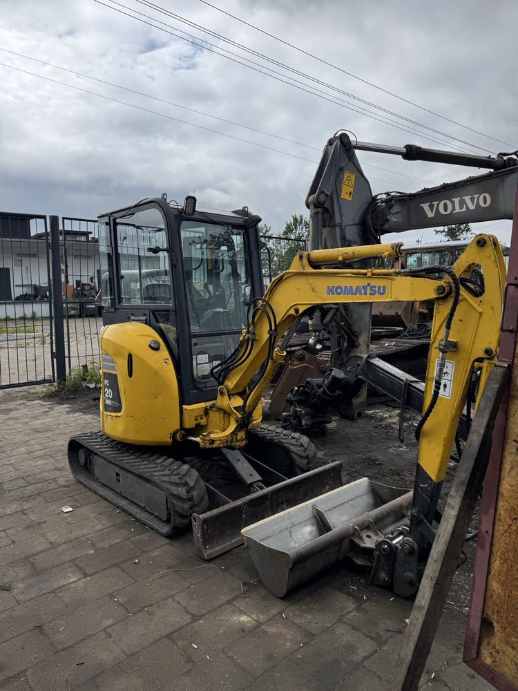 Minikoparka Komatsu PC20MR (nie Kubota, Yanmar, CAT, Bobcat, Hitachi)