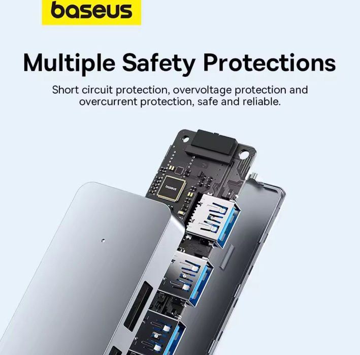 USB-Хаб Baseus UltraJoy Series 4-портовий USB 3.0 (USB A на USB 3.0*4)