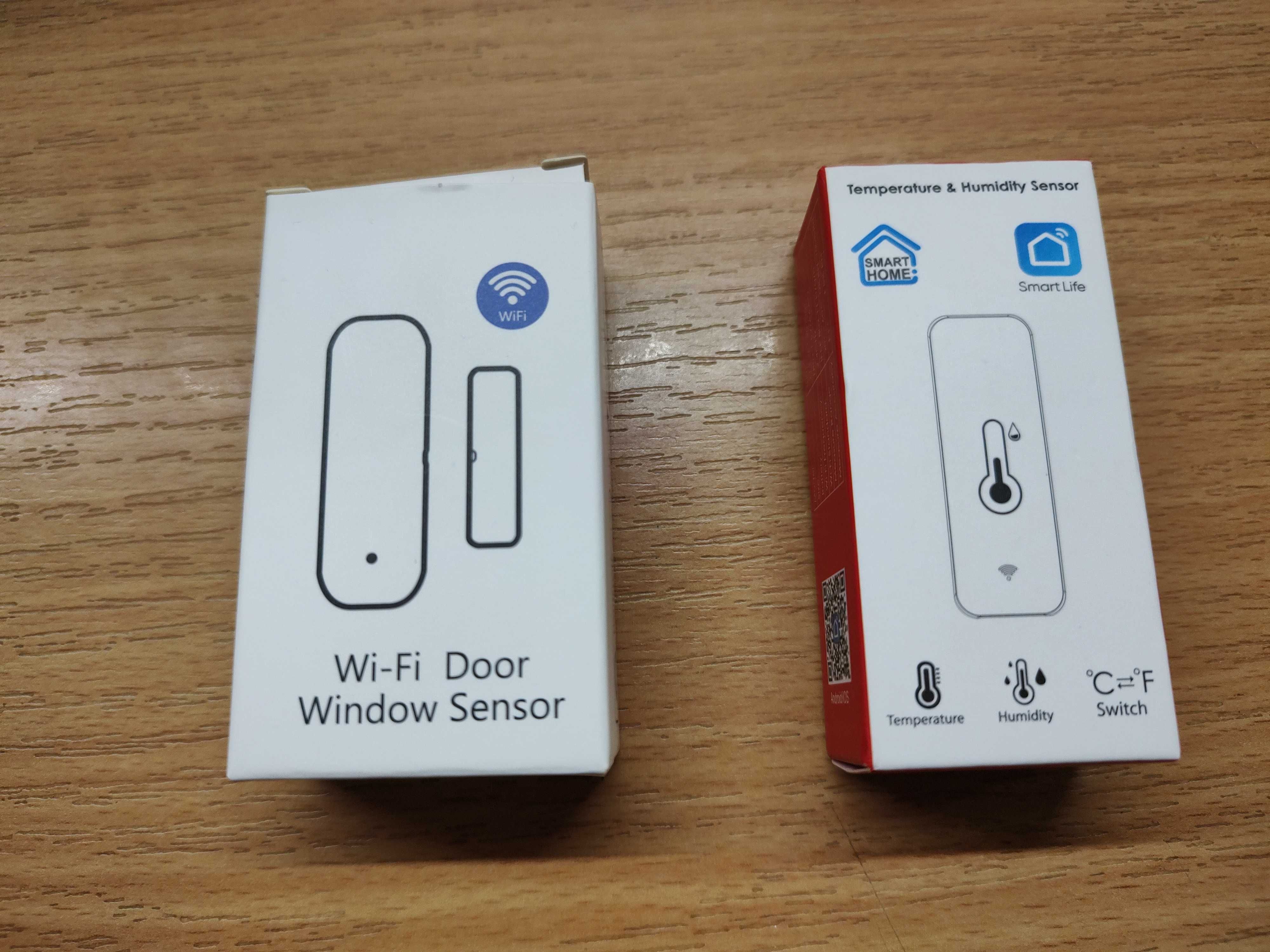 WiFi Датчик открывания дверей открытия Tuya Door Sensor Alexa Google