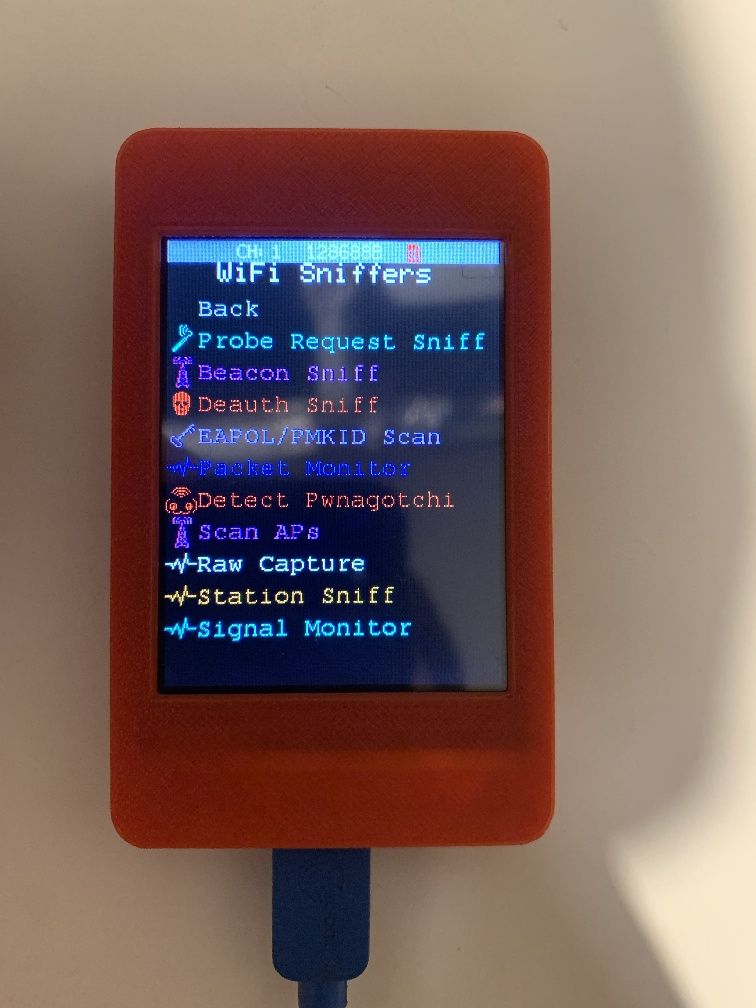 ESP32 Marauder Pentesting tool alternatywa dla flipper zero Na prezent