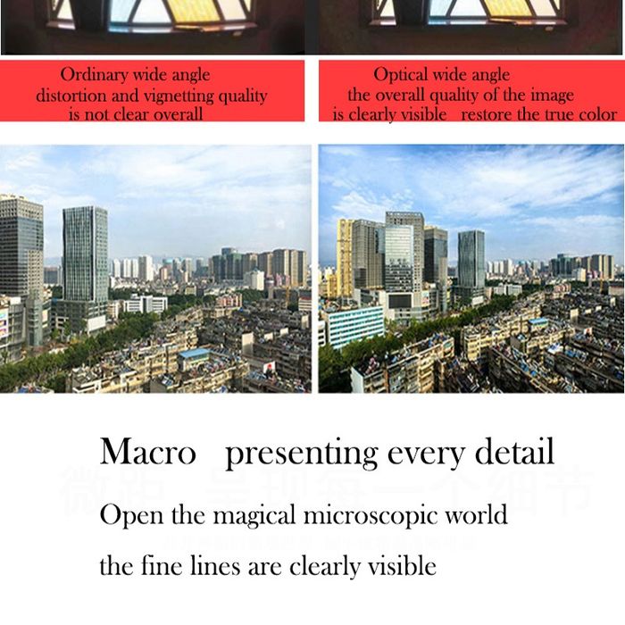 Надширококутний + макро + CPL об'єктив лінза фільтр DJI OSMO Pocket 2