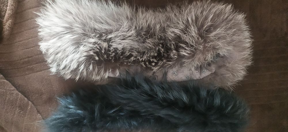 Воротники из натурального меха