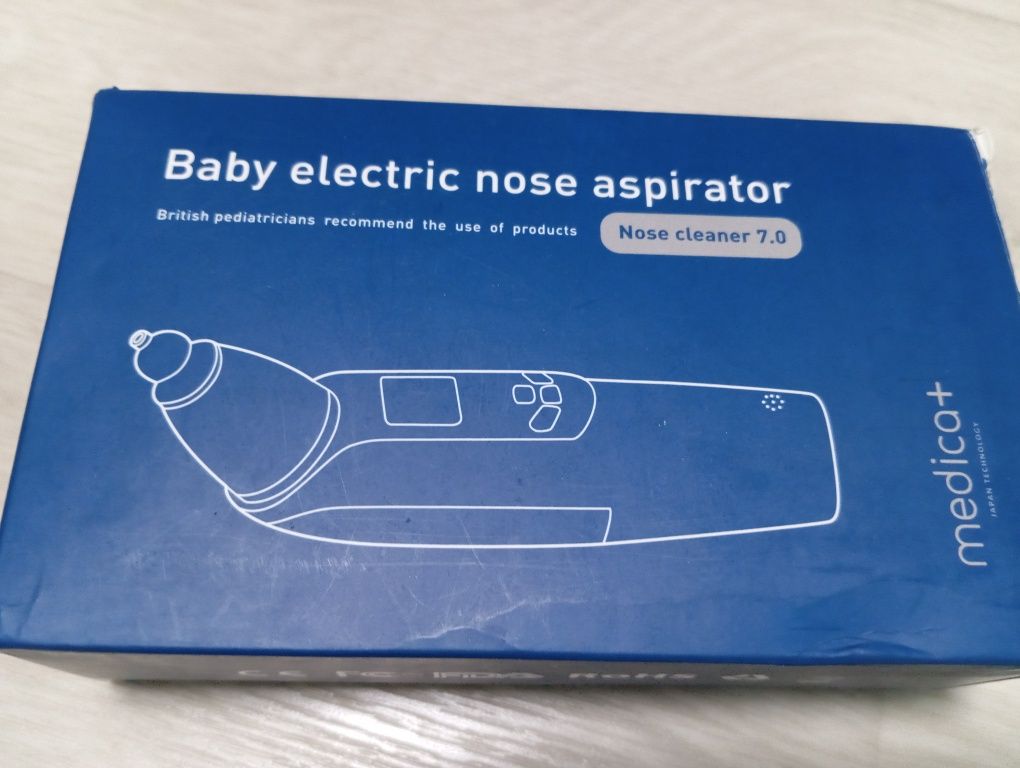 Електричний назальний аспіратор medica+ nose cleaner 7.0