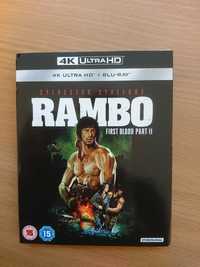 Rambo 2  First Blood Part II Blu-Ray 4K + Blu-Ray