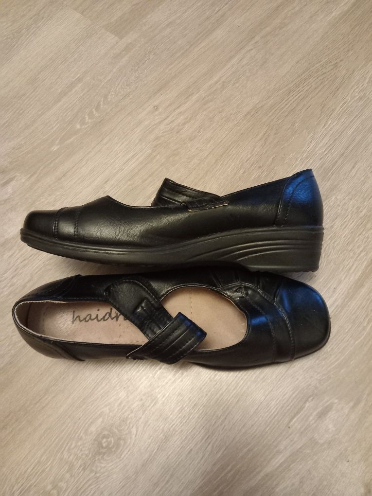 Buty damskie skórzane 38