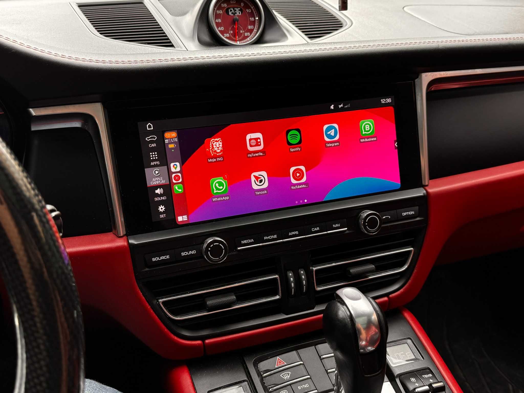 Audi A6 C8 A7 Q3 Q7 Q8 Apple Carplay Android Auto MH2p Porsche PL Menu
