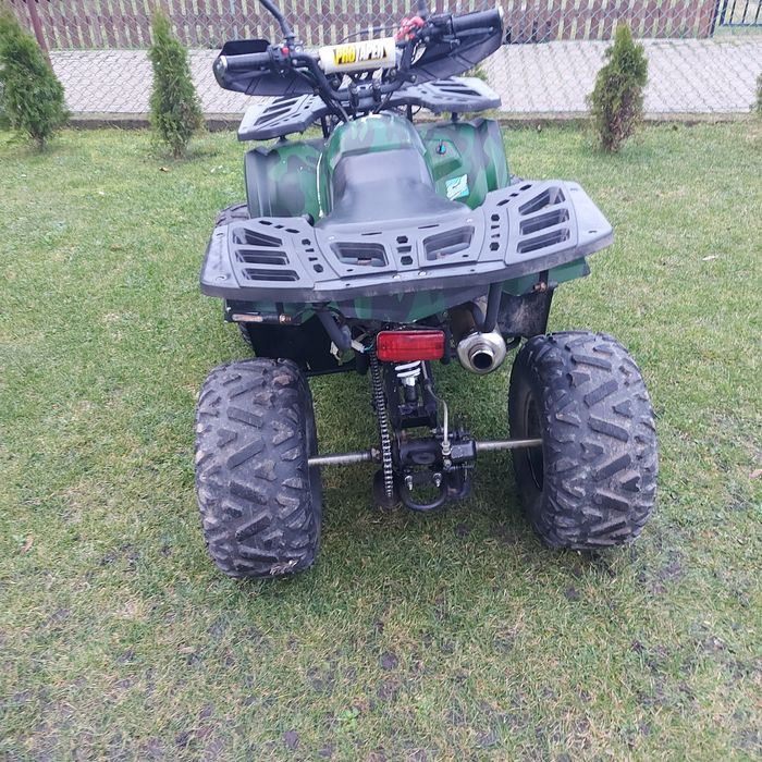 Quad atv 125 Xtr Fireshot 1+1 automat z wstecznym barton t rex apollo