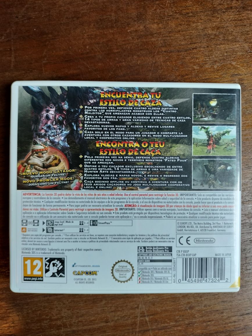 Monster Hunter Generations 3ds