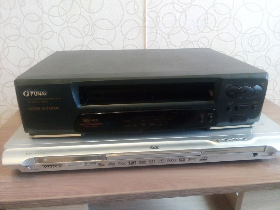 Продам видеомагнитофон и DVD