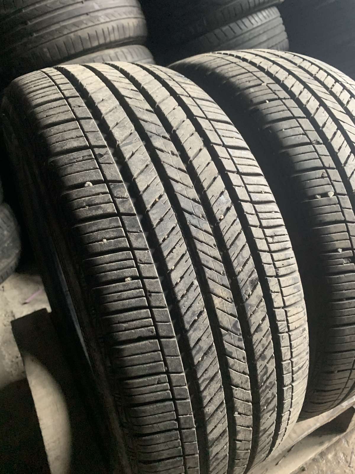 215.55.17 GoodYear 2шт БУ склад шины резина из Европы лето 55 R17