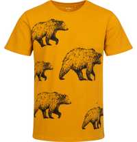 T-shirt Koszulka męska  pomarańczowa L stado niedźwiedzi  Endo