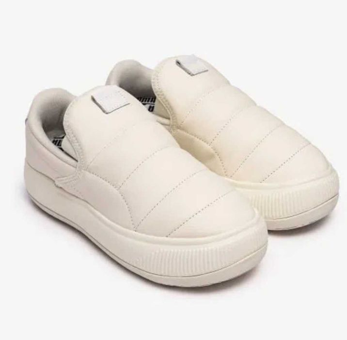 Кросівки шкіра Puma Suede Mayu Slip-On Leather Women's Shoes
