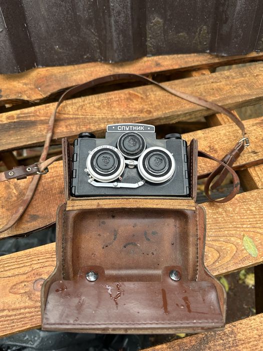 Стерео Спутник, фотоаппарат.